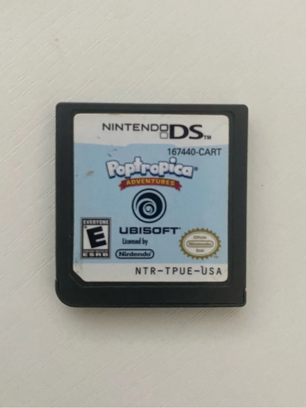 Nintendo DS Poptropica Adventures Game Card